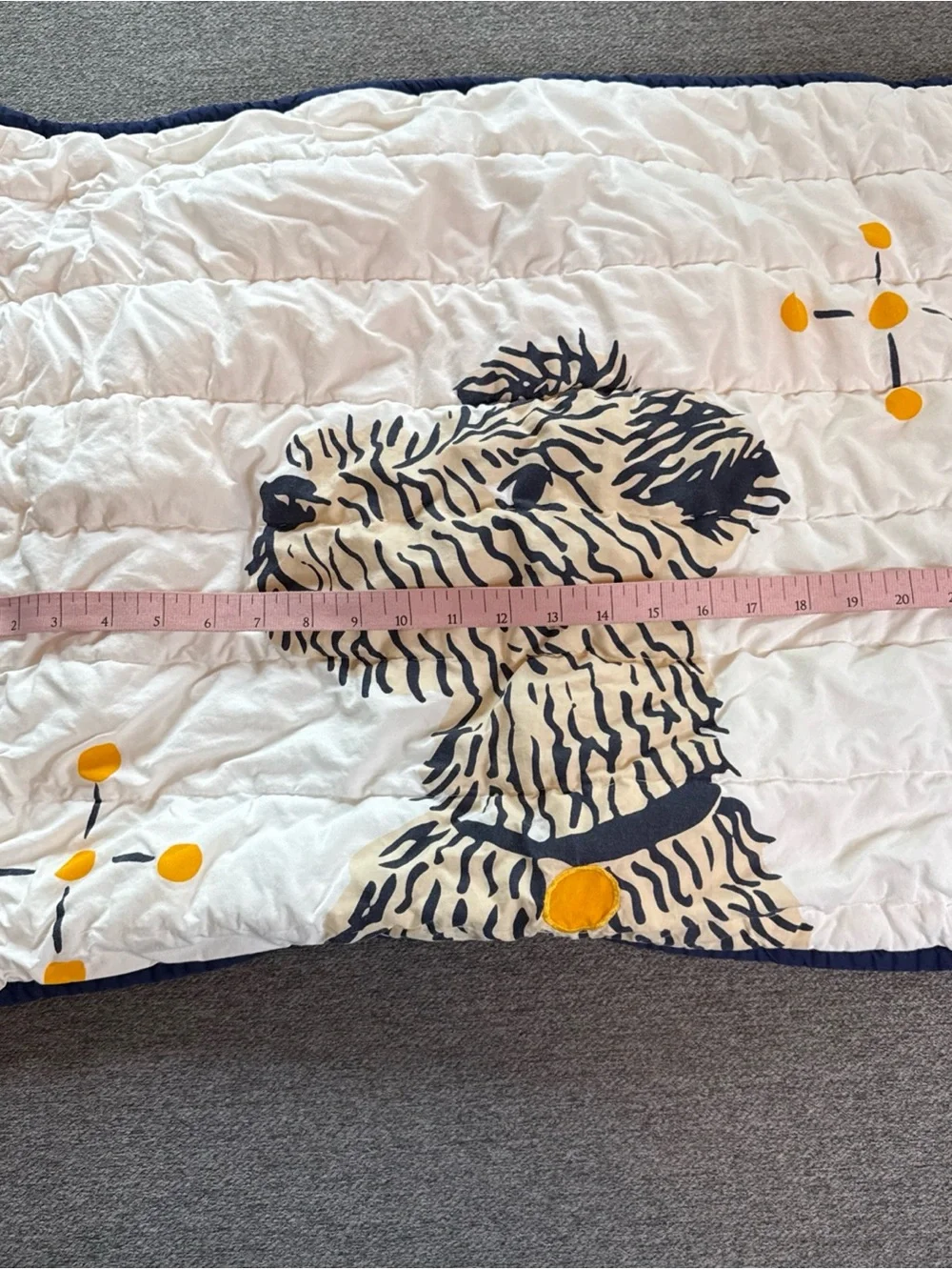 Crate&Kids Roxy Marj Dog Welsh Terrier Cotton Pillowcase Single